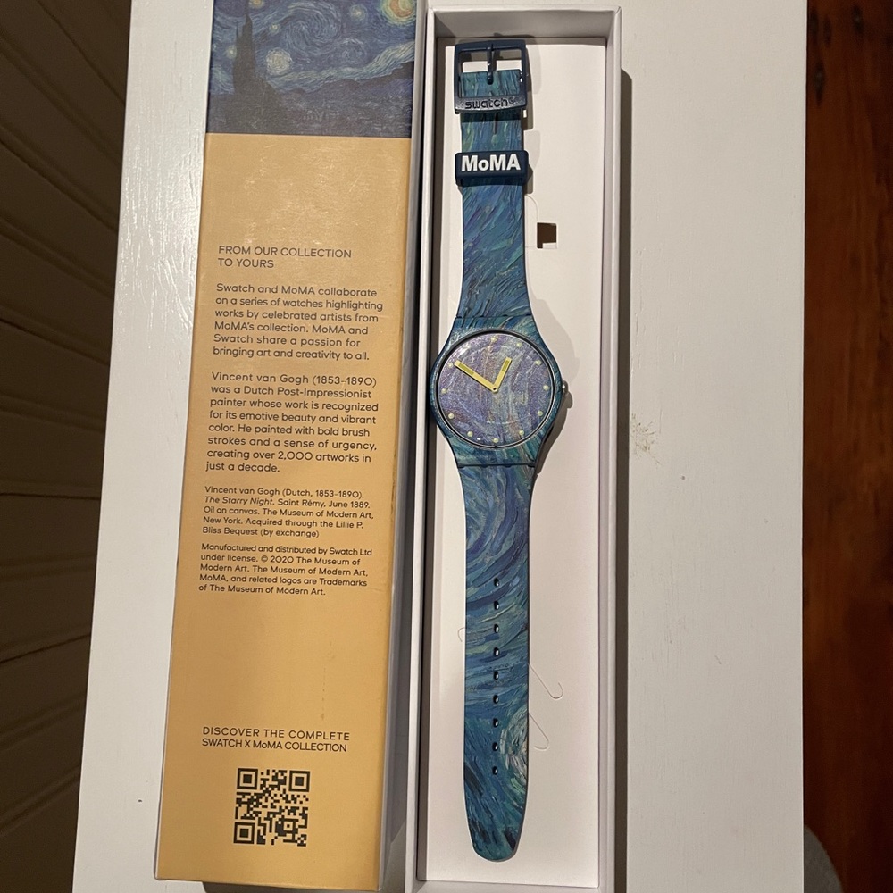 Swatch x MoMA Watch